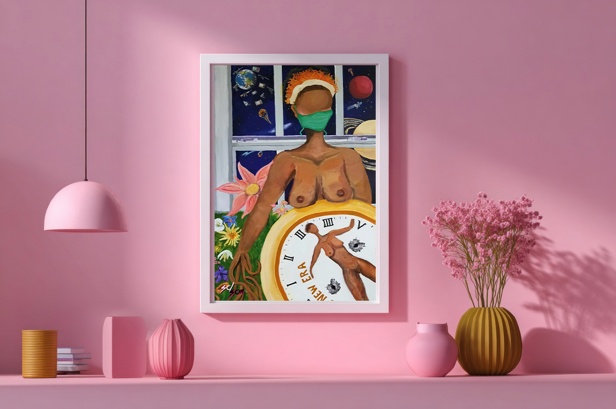 She Stands Against Time